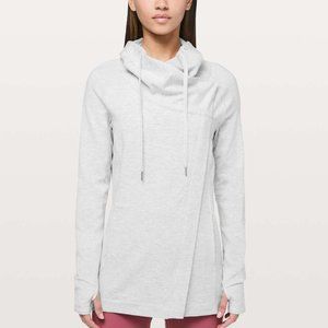 Lululemon Coast Easy Wrap Light Grey Size 4